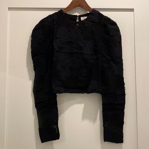 WILFRED Aritzia Black Blouse - Size XXS